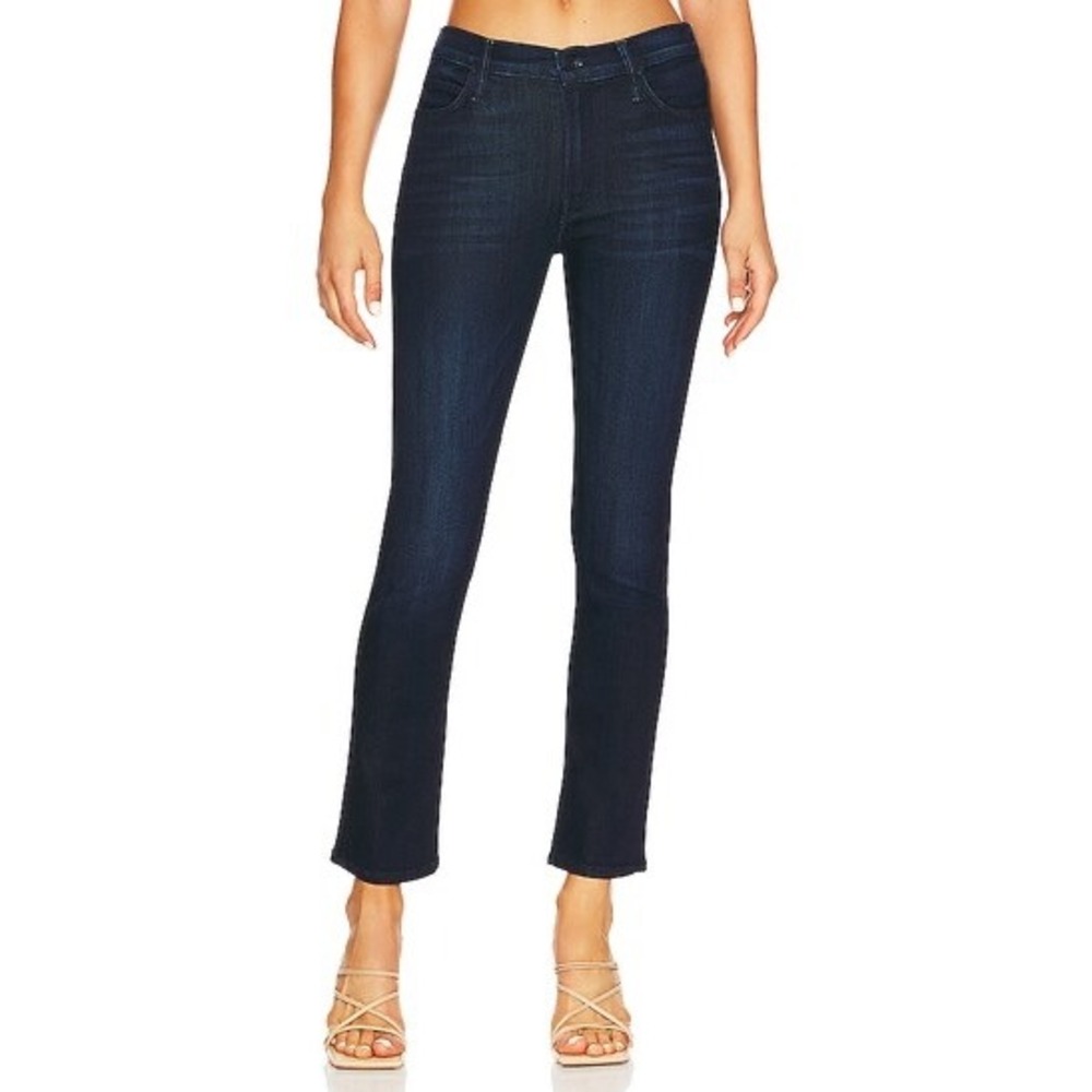 Mother Mid Rise Dazzler Ankle Jeans Now or Never Dark‎ Wash Size 26